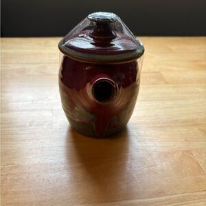 Handcrafted Ceramic Teapot with Lid